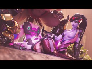 overwatch 3d hentai animation | overwatch hentai porn 3d