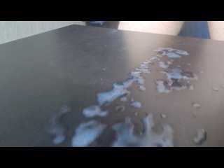 i just ended up with a fountain of hot sperm after jerking off a big dick. cum cumshot big cock dick jerk cfnm joi cam handjob tits